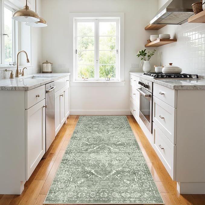 3x6 Washable Hallway Runner Rug - Image 4