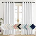 NICETOWN 100% Absolutely Blackout Linen Curtains by NICETOWN