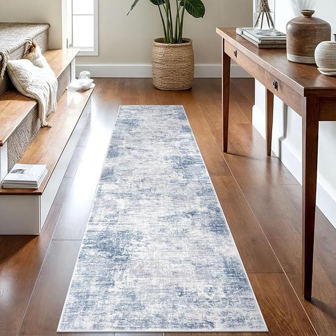 IOHOUZE Abstract Runner Rug 2x8 Ft Washable Runners by iOhouze