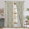 jinchan Blackout Floral Curtains by JINCHAN