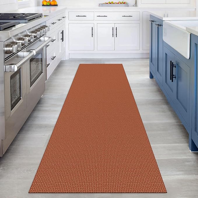 KOZYFLY Runners for Hallways 3x8 ft Washable Kitchen Runner Non Slip Rubber - Image 2