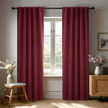 Deconovo Rod Pocket and Back Tab Blackout Curtains by Deconovo