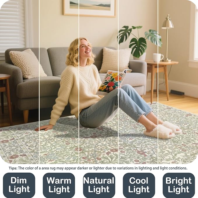 Washable 2'6" x 10' Runners for Hallways, Non Slip Long Floor Runner for Kitchen - Image 5