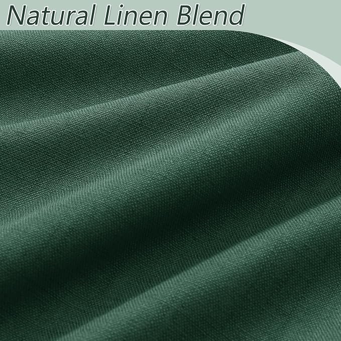 Guken 100% Blackout Curtains 120 Inch Length 2 Panels Set - Image 4