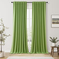 Guken 100% Blackout Curtains 84 Inch Length 2 Panels Set by Guken