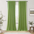 Guken 100% Blackout Curtains 120 Inch Length 2 Panels Set by Guken