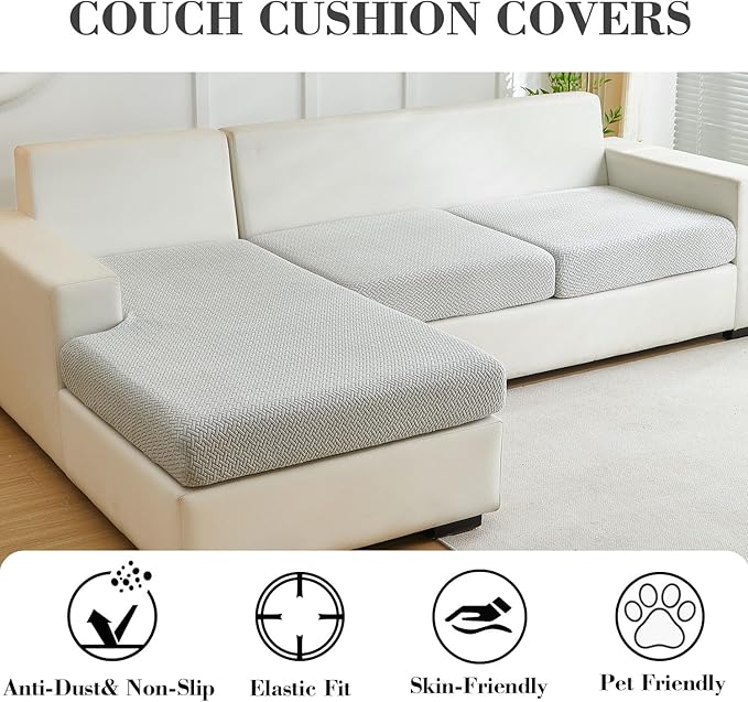 Sofa Covers Couch Covers for Sofa Pet Friendly Couch Cushion Covers Universal - Image 3