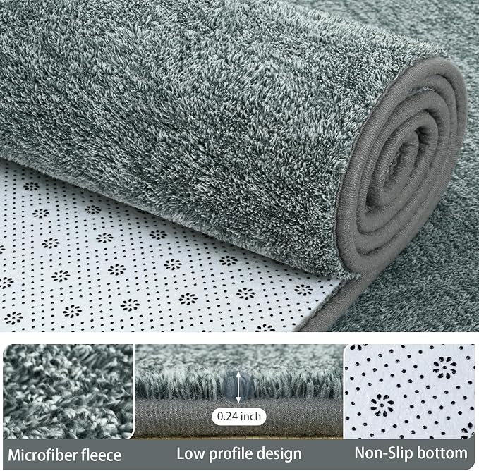 AROGAN Small Washable Area Rugs - Image 3