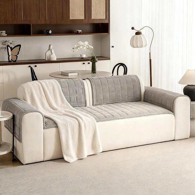 Couch Covers for Dogs Washable, Non Slip Couch Covers for Loveseat Sofa Pet - Image 4