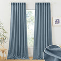 RYB HOME Semi Sheer Curtains 108 inches Length by RYBHOME