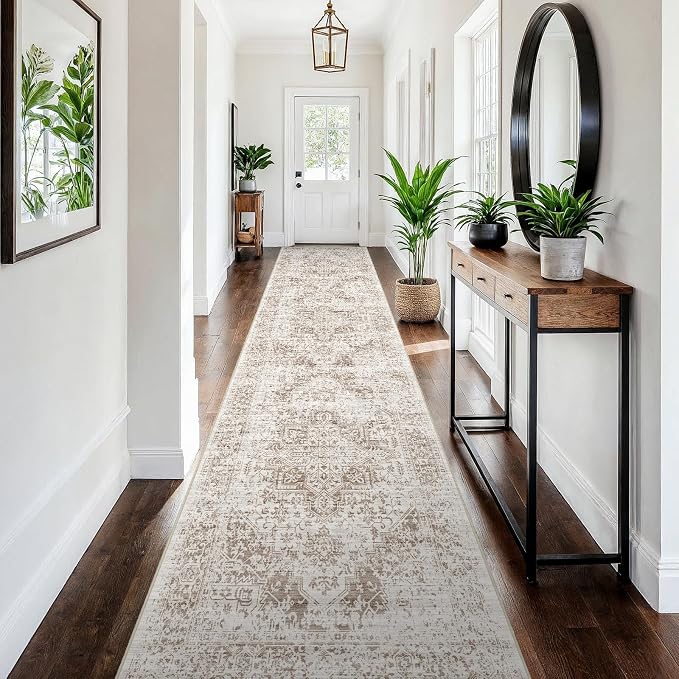 3x15 Washable Hallway Runner Rug by EISUROM