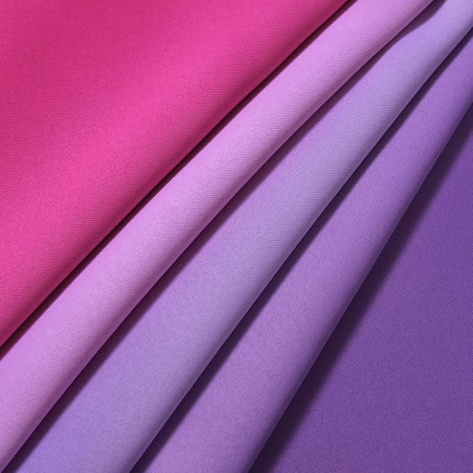 Yakamok Ombre Pink and Purple Curtains - Image 7