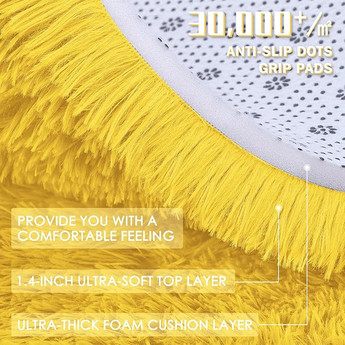 OLANLY 2x6 Machine Washable Runner Rugs - Image 7