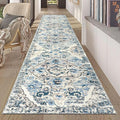 HEBE Hallway Runner Rug 2'x10' Washable Vintage Distressed Area Rugs Non Slip by HEBE