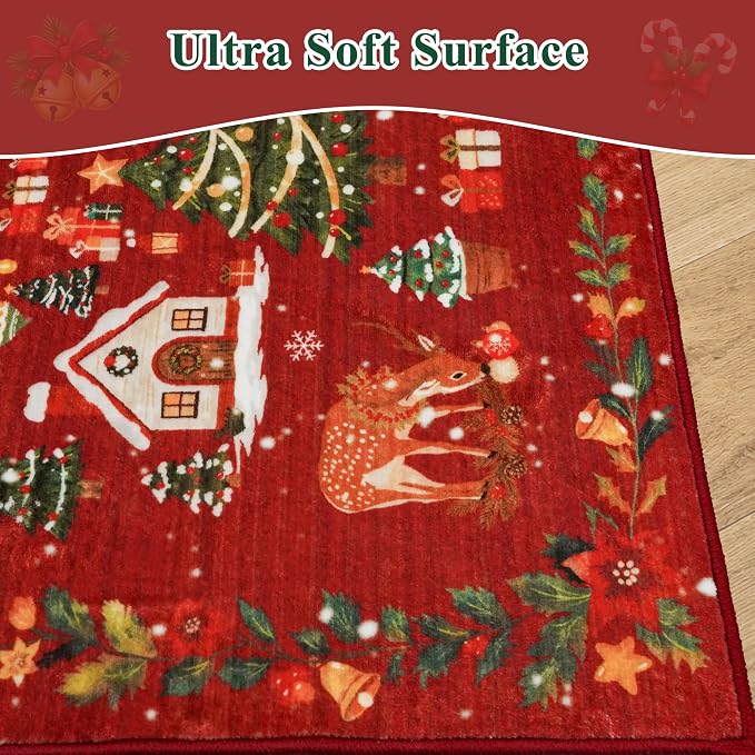 Christmas 2x8 Hallways Runner Rug - Image 8