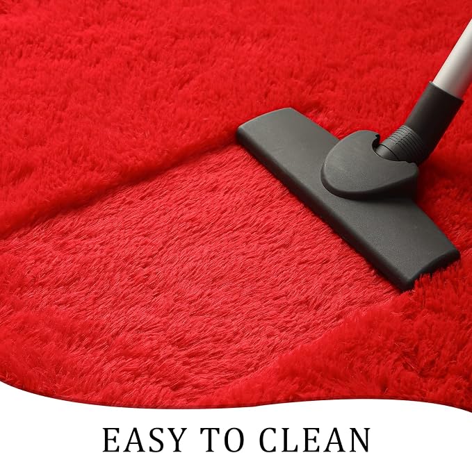 Chicrug Soft Area Rugs for Bedroom Living Room Plush Fluffy Rug 9x12 Feet - Image 7