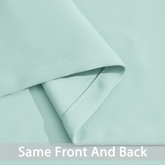 Yakamok Room Darkening Grommet Window Drapes Thermal Insulated Light Blocking - Image 6