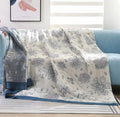MSGKV Boho Throw Blanket for Bed 80''x90'', 100% Cotton Reversible Woven by MSGKVHomeTextiles