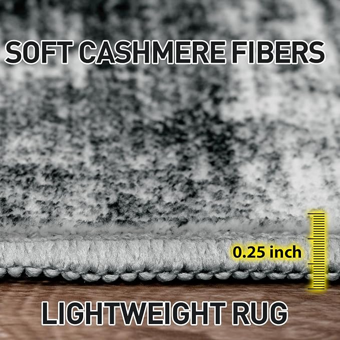 6x9 Area Rugs Washable Rug: Large Modern Abstract Living Room Rug Soft - Image 7