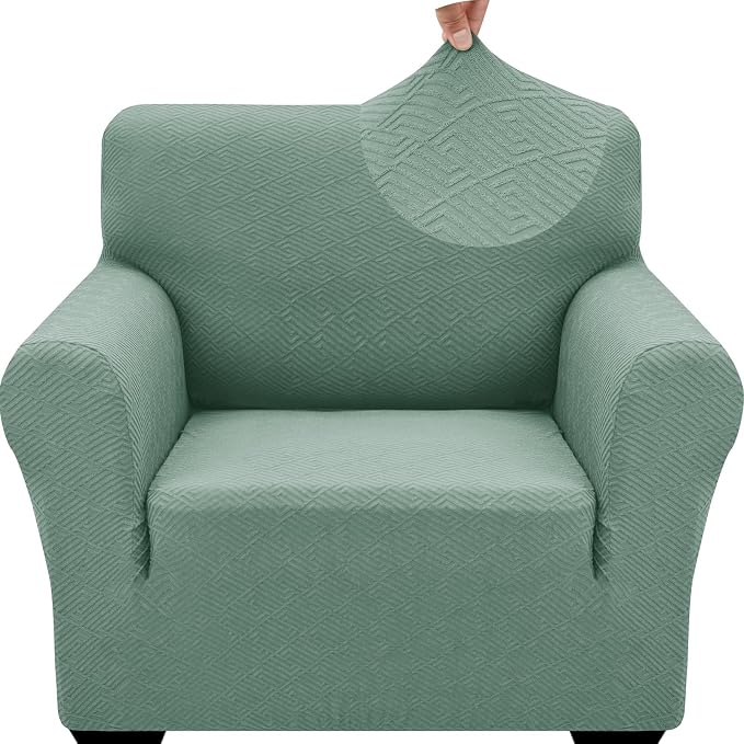 ZNSAYOTX 1 Piece Jacquard Chair Slipcovers by ZNSAYOTX