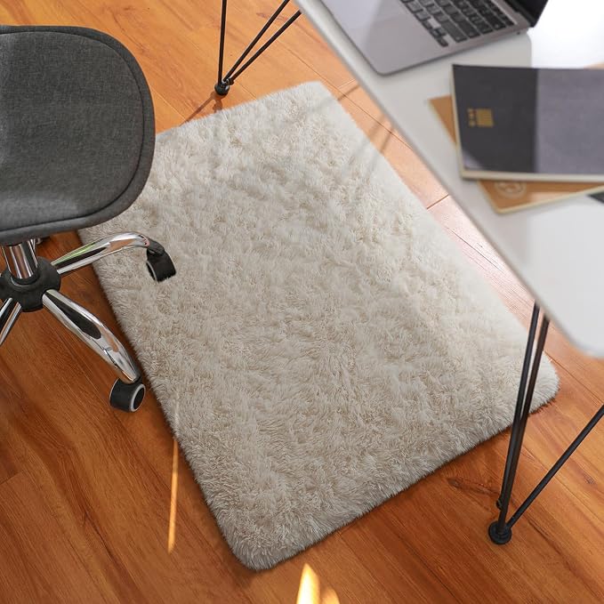 Ophanie Small Ivory Entryway Throw Rugs - Image 6