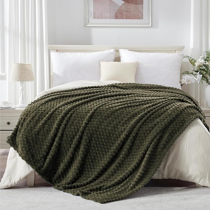 EXQ Home Fleece Blanket Queen Size by EXQHomeTexitleCoLtd