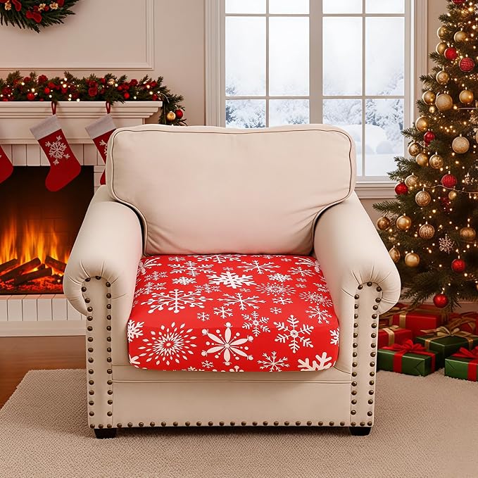 Smiry Printed Couch Cushion Covers, Stretch Soft Couch Covers - Image 5