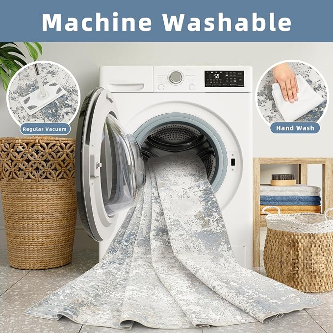 Washable Rugs 8x10 Area Rugs for Living Room - Image 4
