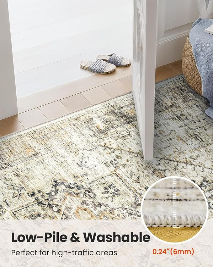 AMADA HOMEFURNISHING 6x9 Area Rugs, Vintage Rugs - Image 7