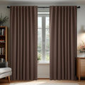 Deconovo Blackout Curtains, Thermal Insulated, W70 x L108 2 Panels, Back Tab by Deconovo