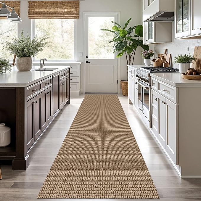 KOZYFLY Boho Runners for Hallways 2.6x10 ft Washable Kitchen Runner Non Slip - Image 2