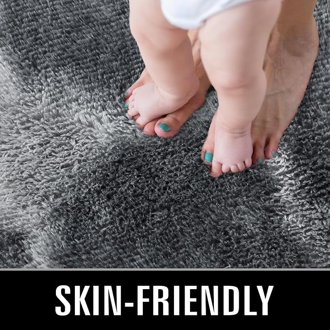 TWINNIS Super Soft Shaggy Rugs Fluffy Carpets, 6x9 Feet, Indoor Modern Plush - Image 3
