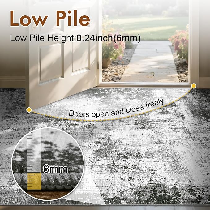 9x12 Ft Extra Large Washable Area Rugs - Image 7