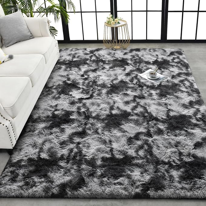 TWINNIS Super Soft Shaggy Rugs Fluffy Carpets 5x7 Feet, Indoor Modern Plush - Image 8