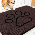 Smiry Dog Door Mat for Muddy Paws, Absorbent Dirt Trapper Non Slip Quick Dry by Smiry
