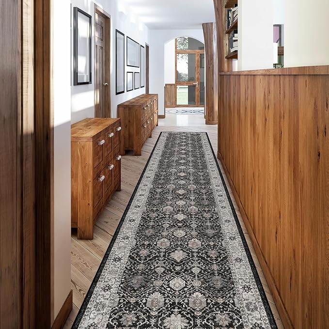 Hallway Washable Runner Rug by HYHAOYUNLAI