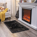 EasyJoy Ultra Soft Fluffy Shaggy Area Rug Faux Fur Rug Chair Cover Seat Pad by EasyJoy