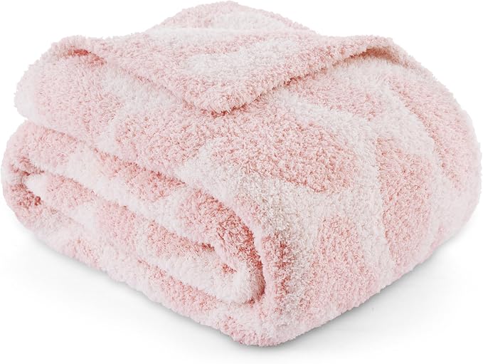 Bedsure Pink Leopard Throw Blanket, Gift by BEDSURE