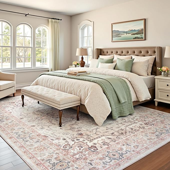 Lofus 5x7 Area Rugs for Living Room, Washable Area Rug, Rugs for Bedroom - Image 3
