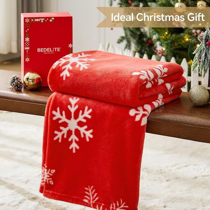 BEDELITE Christmas Throw Blanket– Cozy Holiday Blanket - Image 2