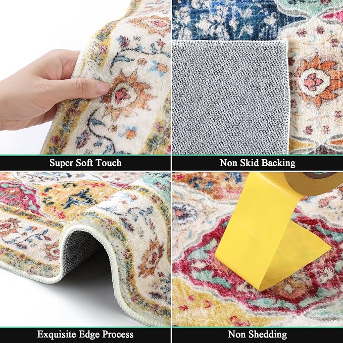 HEBE Washable Area Rug - Image 3
