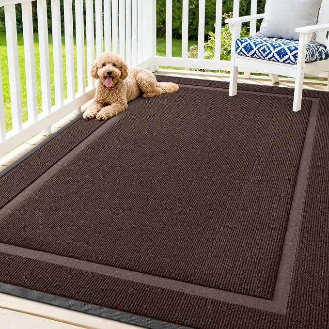OLANLY Front Door Mat Indoor Outdoor Entrance, Waterproof All-Season, by OLANLY