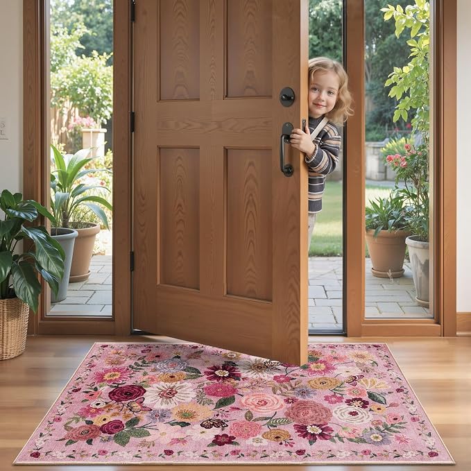 2x5 Entryway Runner Rugs, Non Slip Washable Rugs - Image 5