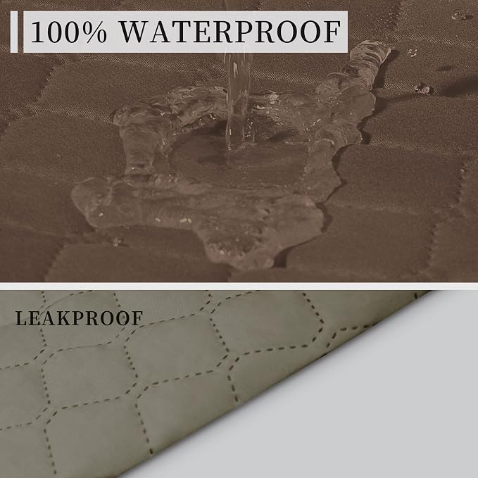 ISSUNTEX Double Protection 100% Waterproof Chair Sofa Covers - Image 3