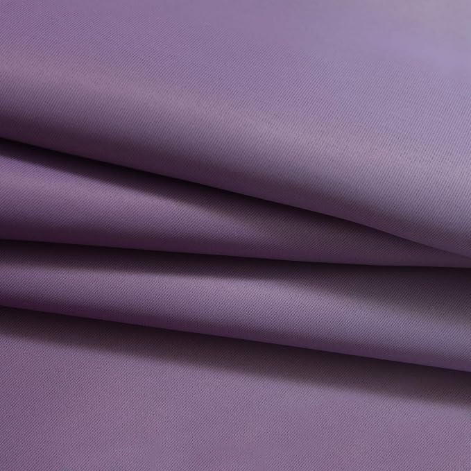 Yakamok Greyish White to Purple Ombre Curtain - Image 5