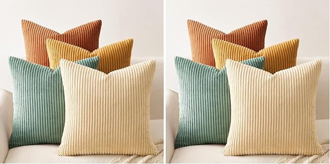 Topfinel Decorative Throw Pillow Covers Cushion Cases, Mix and Match by Topfinel