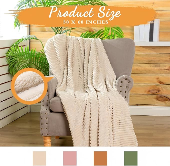 Buryeah 24 Pcs Flannel Throw Blanket Bulk 50 x 60 in Sleepover Blanket Outdoor - Image 2