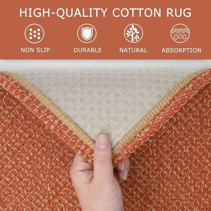 KOZYFLY Extra Long Runners for Hallways 3x16 ft Washable Kitchen Runner Non - Image 6