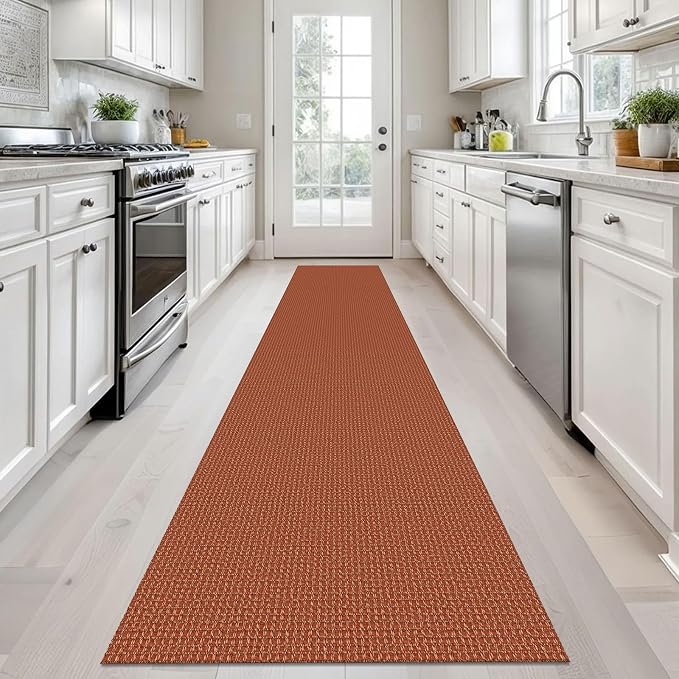 KOZYFLY Long Runners for Hallways 2x12 ft Washable Kitchen Runner Non Slip - Image 2