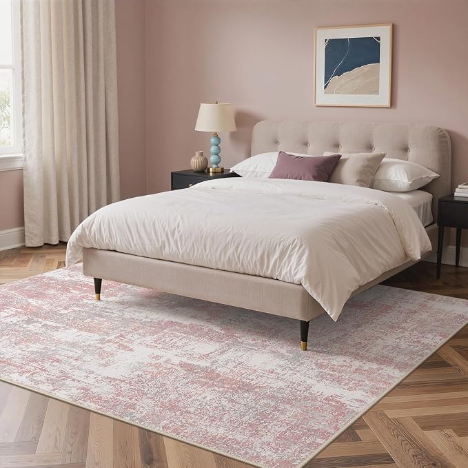 Area Rugs 9x12 for Living Room Bedroom, Modern Abstract Machine Washable Rug - Image 4